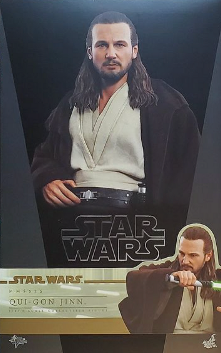 Hot toys MMS525 Star Wars The Phantom Menace Qui Gon Jinn – Pop Collectibles