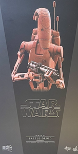 Hot Toys  STAR WARS: <<Episode II - Attack of the Clones >>  Battle Droid (Geonosis) MMS649