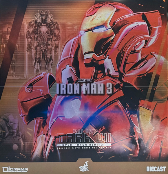 Hot Toys  Marvel - DS004D51  Iron Man Mark VII (Open Armor Version)