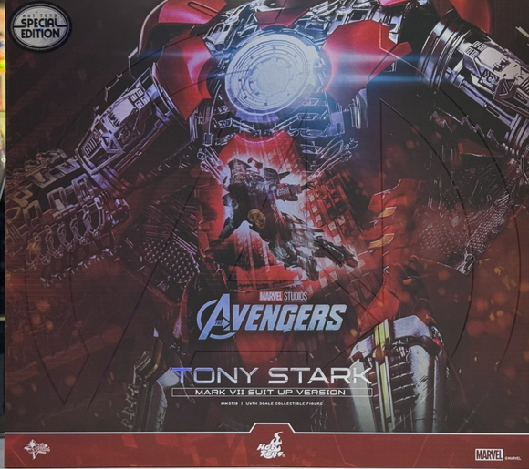 Marvels - MMS718B <<The Avengers>> Tony Stark (Mark VII Suit up Version) with Bonus Part