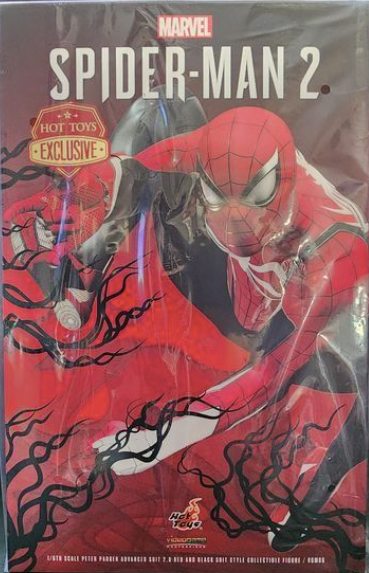 Hot Toys  Marvel -  VGM66 - Peter Parker (Advanced Suit 2.0) (Red and Black Suit Style)