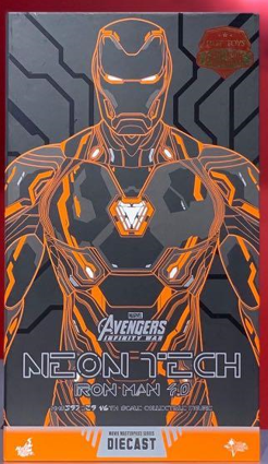 Marvles - Infinity War - Neon Tech Iron Man 4.0  MMS597D39 (Regular Version)