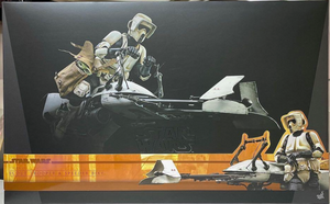 The Mandalorian -SCOUT TROOPER AND SPEEDER BIKE  - TMS017