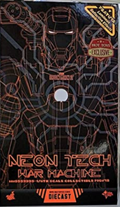 MARVEL:  Iron Man 2 – Neon Tech War Machine MMS 553 D35