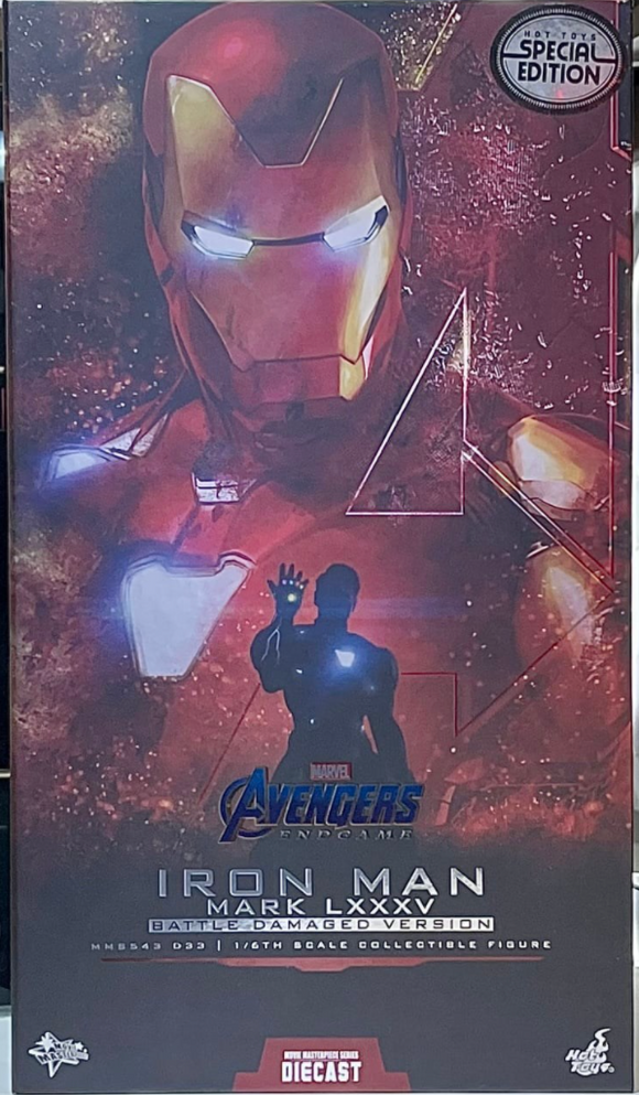 MARVEL:  Endgame. Iron Man Mark LXXXV (Battle Damaged Version) (Exclusive Edition) MMS543D33