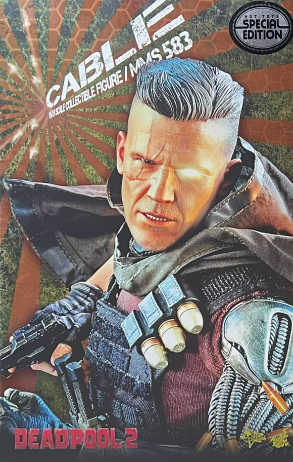 Hot Toys :  Deadpool 2 -  Cable with Bonus Part MMS583B