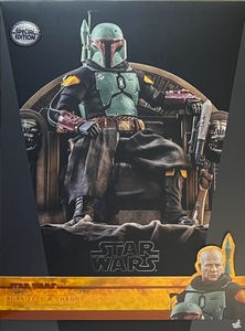 Star Wars  The Mandalorian  - Boba Fett with Throne Special Version - TMS056B